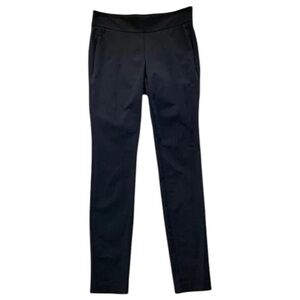 Aritzia Wilfred Free Pants Skinny Straight Leg Trouser Mid rise Black Size 2
